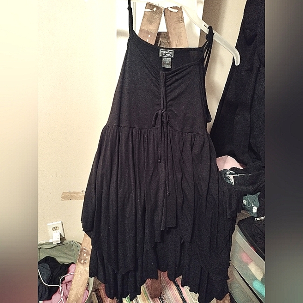 Black festival dress